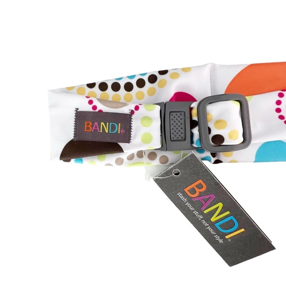 Bandi Polka Dot Mandala Pocketed Belt | OS NWT - Picture 5 of 10